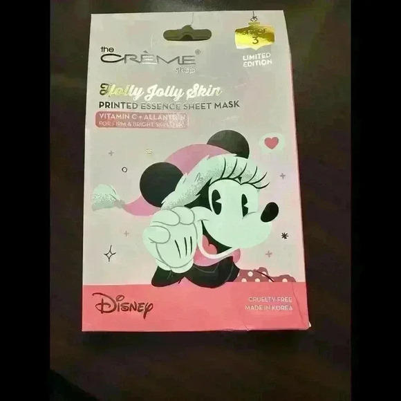 The Crème Shop Disney Holiday Limited Edition Sheet Mask & Bath Bomb Set - Picture 3 of 5